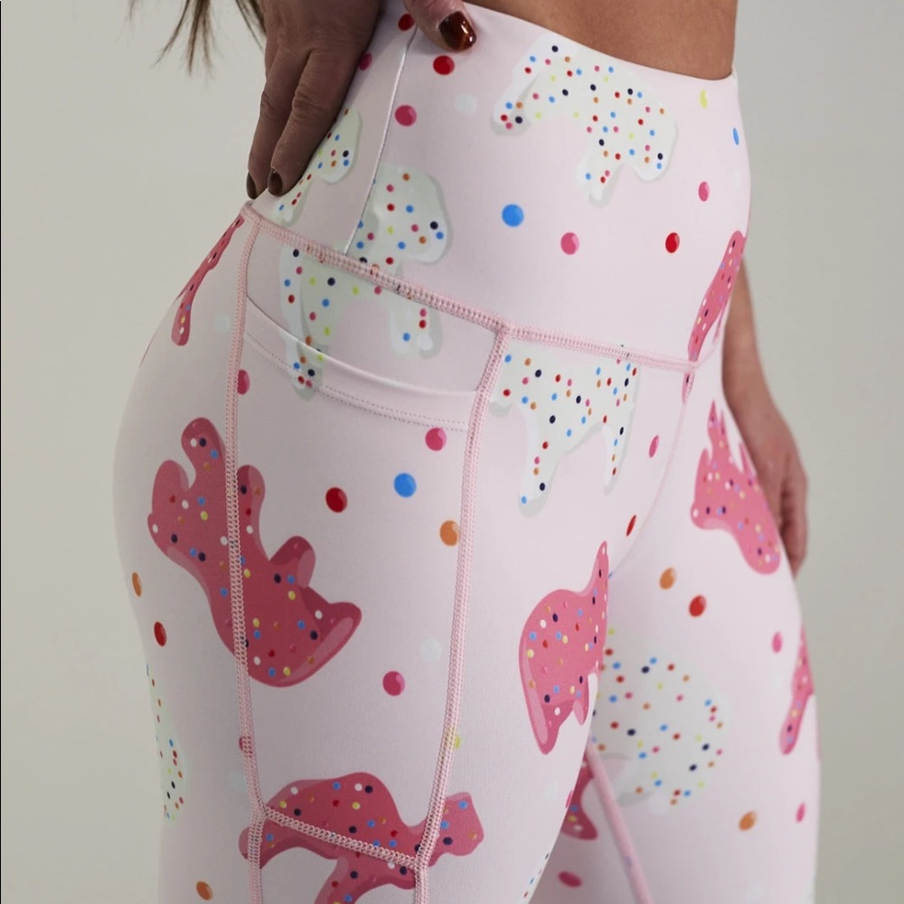 Feed Me Fight Me Animal Cracker Leggings